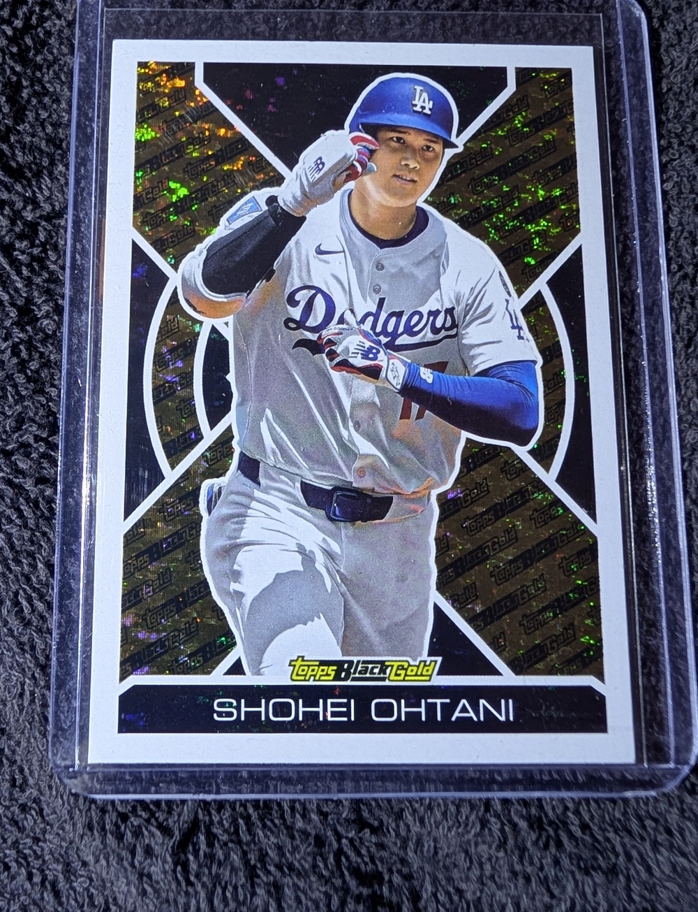 Shohei Ohtani- 2025 Topps Update Series -SSP Topps Black Gold  #BG-19